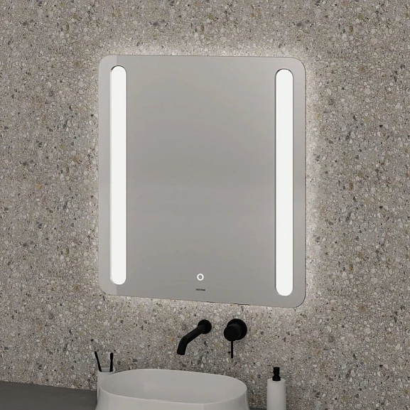 Зеркало Grossman Lara 60*80 Led с сенсорным выключателем и гравировкой