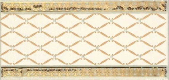 Бордюр Ape Noblesse S001229 10*20 Delis Marfil Gold