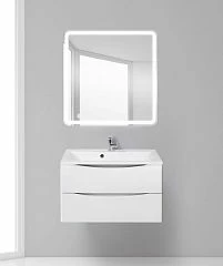 Комплект мебели BelBagno Marino-H60 80 Bianco Lucido (с раковиной BB800/450-LV-MR-AST)