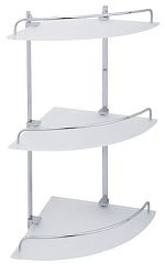 Полка Veragio Gifortes VR.GFT-9033.CR угловая хром/матовое стекло Полка Veragio Gifortes VR.GFT-9033.CR угловая хром/матовое стекло