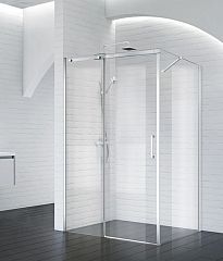 Душевой уголок BelBagno ACQUA-A-1 100*100*198 с поддоном 100*100*3 белый матовый