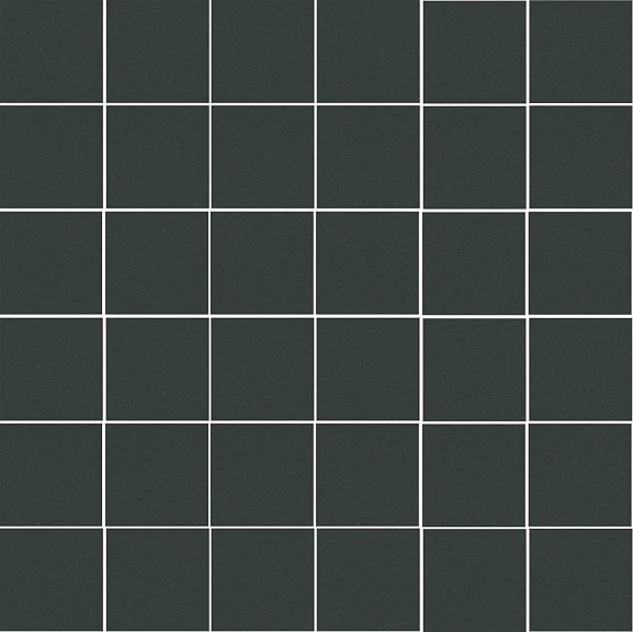 Керамогранит Kerama Marazzi Агуста 21057 30,1*30,1 мозаичный черный матовый из 36 частей