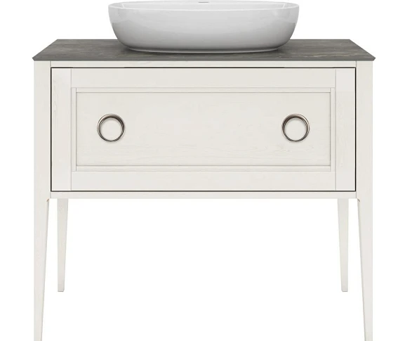 Тумба Kerama Marazzi Plaza Classic Neo 100 белая, 2 ящика