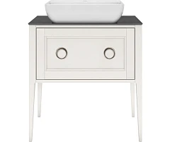 Тумба Kerama Marazzi Plaza Classic Neo 80 белая, 2 ящика