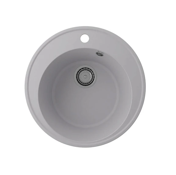 Кухонная мойка Ulgran Quartz Nora 485 48,5*48,5 (04, платина)