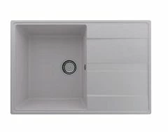 Кухонная мойка Ulgran Quartz Prima 750 75*50 (04, платина)