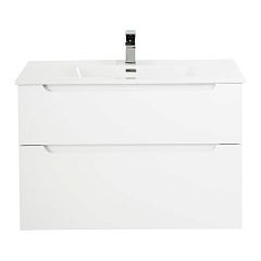 Тумба с раковиной BelBagno Etna-H60 80 Bianco Lucido (с глянцевой раковиной)