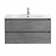 Тумба с раковиной BelBagno Kraft 90 Cemento Grigio