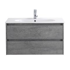 Тумба с раковиной BelBagno Kraft 80 Cemento Grigio