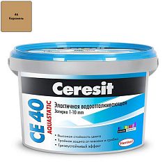 Затирка Ceresit CE40 Aquastatic №46 карамель 2кг