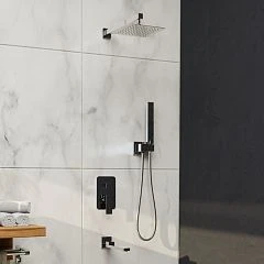 Душевой комплект RGW Shower Panels SP-56 с изливом скрытый монтаж