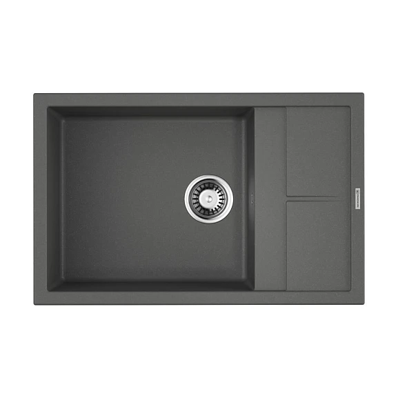 Кухонная мойка Omoikiri Sumi 78*50 гранитная крошка платина с крылом