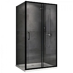 Душевой уголок ABBER Schwarzer Diamant AG30110B5-S60B5 110*60*190 L/R без поддона