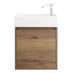 Тумба с раковиной BelBagno Kraft Mini 50 Rovere Tabacco R