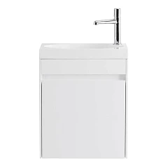 Тумба с раковиной BelBagno Pietra Mini 46 L Bianco Lucido