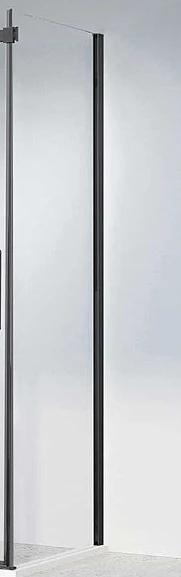 Душевая стенка боковая Vincea Como-N VSG-4CN100CLB 100*195 профиль черный матовый