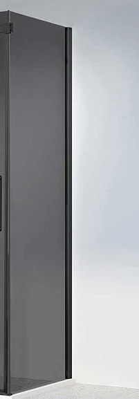Душевая стенка боковая Vincea Como-N VSG-4CN800CGB 80*195 профиль черный матовый стекло тонированное