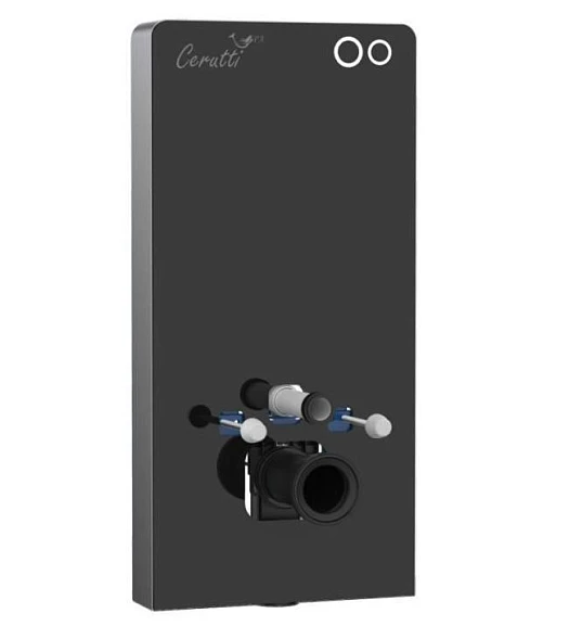 Система инсталляции для унитазов Ceruttispa G111B пристенная черная