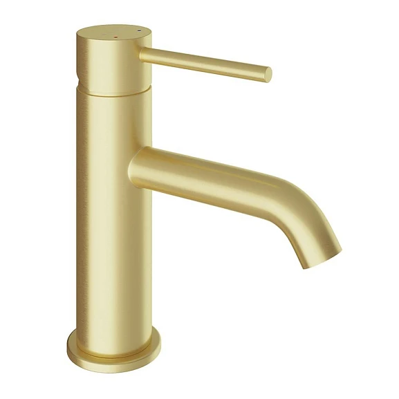 Смеситель Aqueduto Cano CAN0250 для раковины шлифованное золото