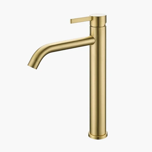 Смеситель Splenka S221.15.03 для раковины золотой сатин