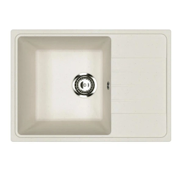 Кухонная мойка Uperwood ECON UPD-506 60х42 белая матовая