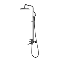 Душевая стойка Splenka S222.24.09 с изливом графит Душевая стойка Splenka S222.24.09 с изливом графит