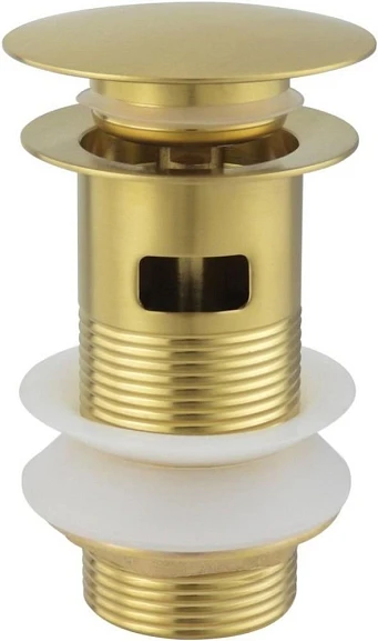 Донный клапан Allen Brau Priority 5.31023-GB с переливом брашированное золото