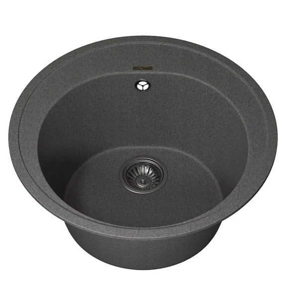 Кухонная мойка Uperwood Quartz UPD-01 51х51 серая матовая