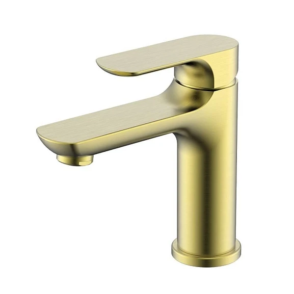 Смеситель Raglo R03.10.03 для раковины золотой сатин