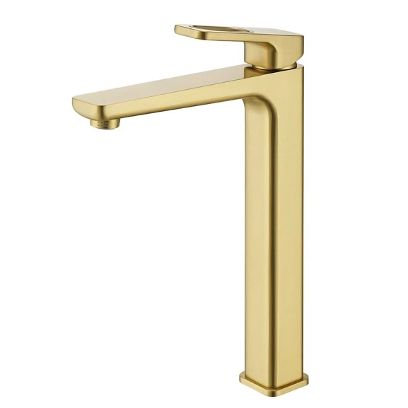 Смеситель Raglo R51.15.03 для раковины золотой сатин