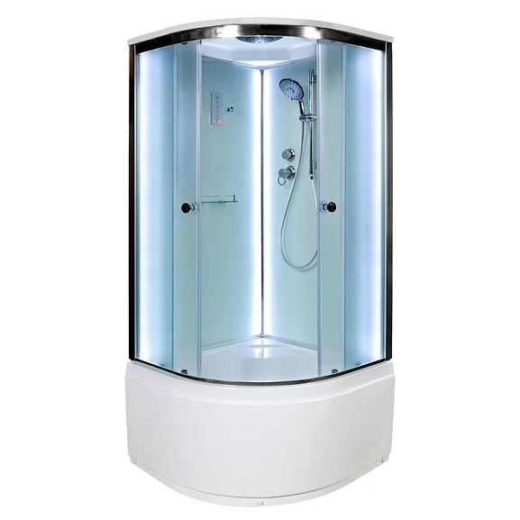Душевая кабина AvaCan D80S 80х80х220 с LED-подсветкой