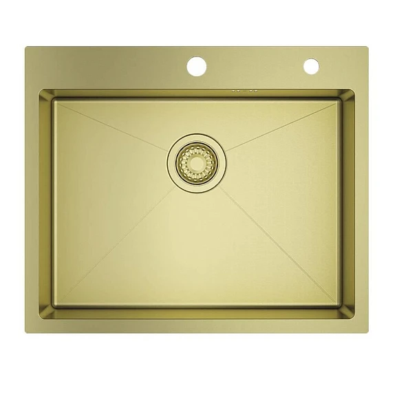 Кухонная мойка Raglo R701.6050.03 60*50 золотой сатин