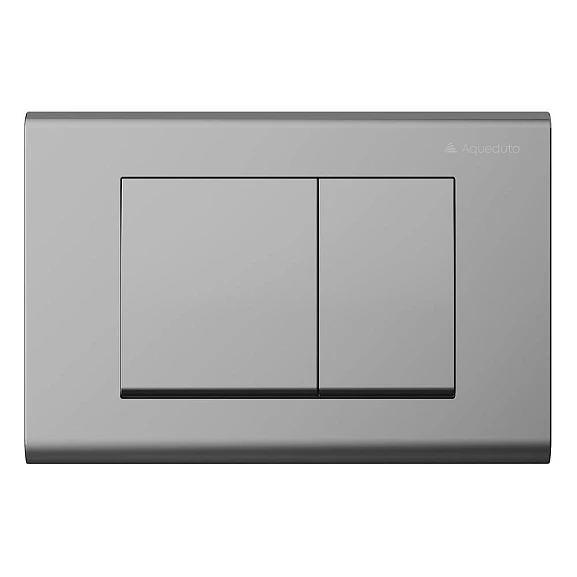 Клавиша смыва Aqueduto Quadrado QUA0100 глянцевый хром