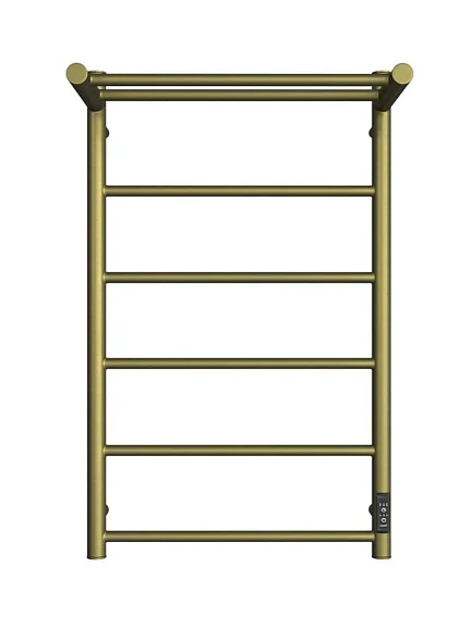 Электрический полотенцесушитель Двин Fj neo 50*80 L/R состаренная бронза полуглянец