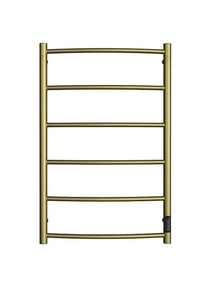 Электрический полотенцесушитель Двин R neo 50*80 L/R состаренная бронза матовая