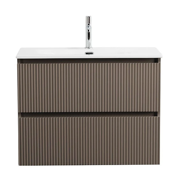 Тумба под раковину BelBagno Uno-Mini 80 бежевая матовая