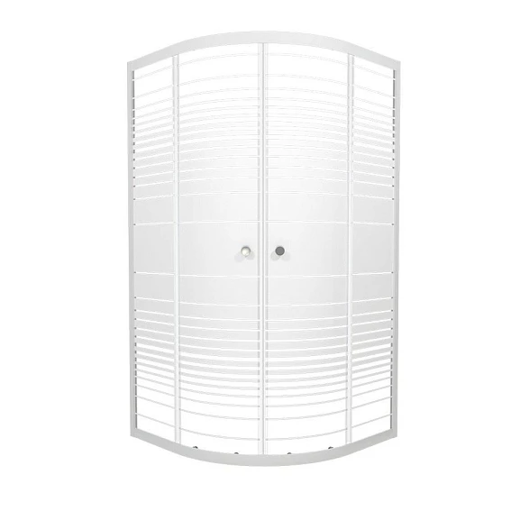 Душевая ширма Triton Стандарт-Полосы 100*100*187,5 без поддона