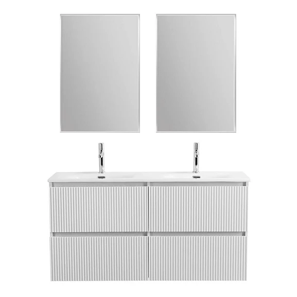 Комплект мебели BelBagno Uno 120 Bianco Opaco с четырьмя ящиками