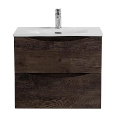 Тумба под раковину BelBagno Marino-Cer-Mini 60 Rovere Nature Grigio