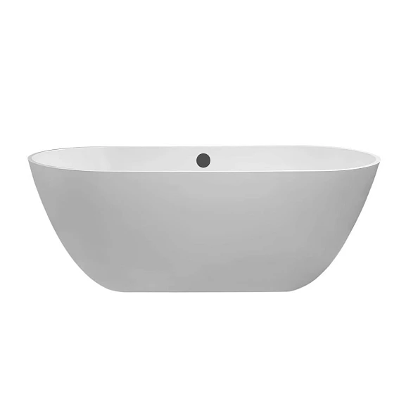 Ванна из искусственного камня Toni Arti Biella 150х75 с отверстием перелива (комплект)