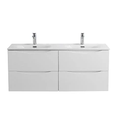 Тумба с раковиной BelBagno Marino-Cer-N 120 Bianco Lucido с четырьмя ящиками Тумба с раковиной BelBagno Marino-Cer-N 120 Bianco Lucido с четырьмя ящиками