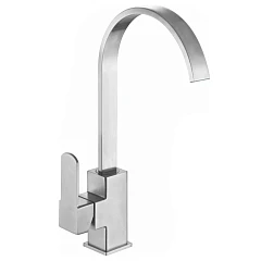 Смеситель Melana 8112 для кухни сатин