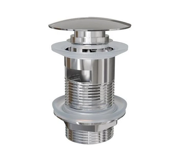 Донный клапан Knotlor BM9011C click/clack 5/4" с переливом хром