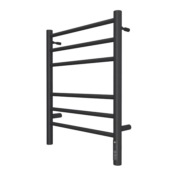 Электрический полотенцесушитель Terminus Аврора П6 45*60 quick touch черный муар L/R