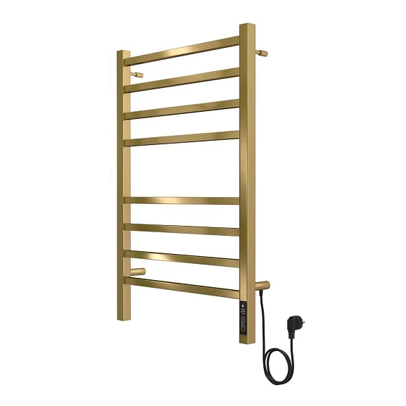 Электрический полотенцесушитель Terminus Ватикан П8 50*80 quick touch золото Арт