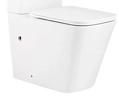 Чаша унитаза Prato Импресс 6003А безободковая Торнадо с крышкой-сиденьем микролифт