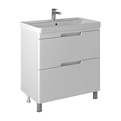 Тумба под раковину Briz Маре 90 белый глянец