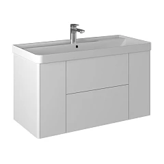 Тумба под раковину Briz Сенсе 100 белый глянец