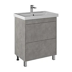 Тумба с раковиной Briz Риччи 70 бетон