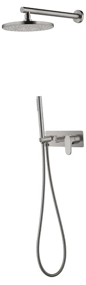 Душевой комплект Boheme Spectre 454-NB брашированный никель